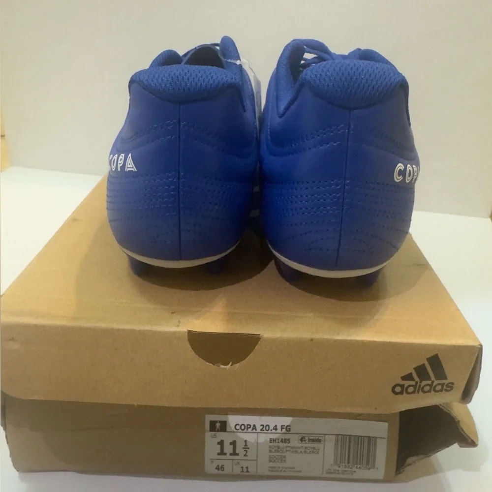 Adidas Copa 20.4 FG Soccer Cleats – Royal Blue – Men’s 11 – NEW With Tags